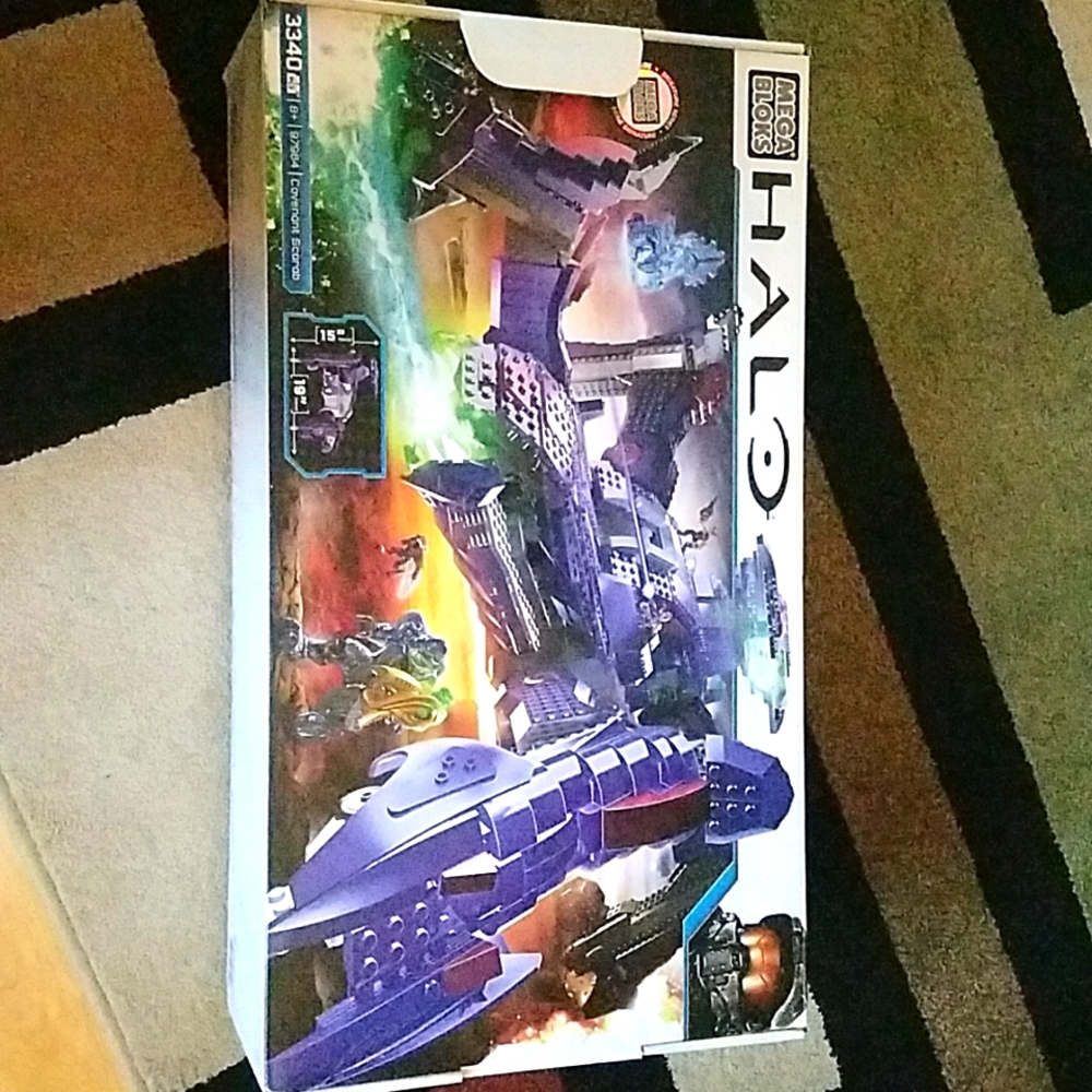 HALO Scarab Mega block set